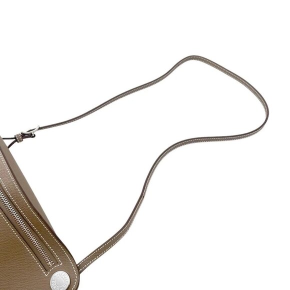 HERMES Petite course Epsom Etoupe - Picture 4 of 8